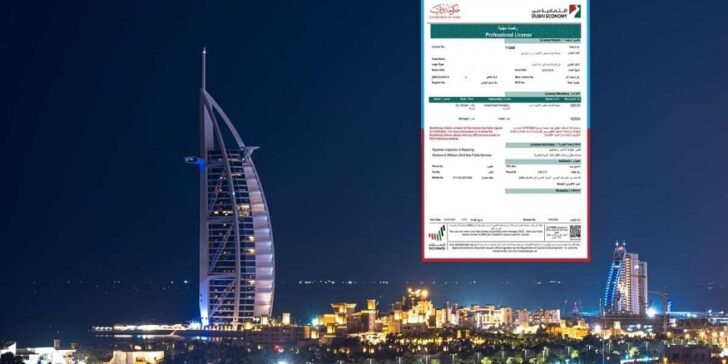 Dubai trade license